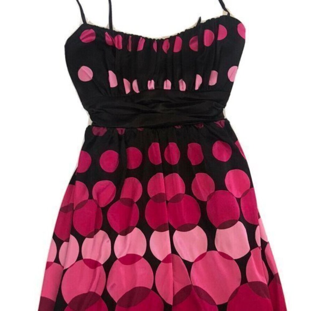 Ruby Rox Junior Prom Formal Black pink Dress Small